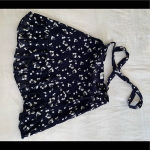 Aritzia Sunday Best Wrap Mini Skirt